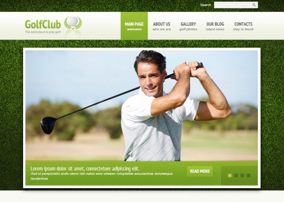 golfclub-template-joomla-golf-website